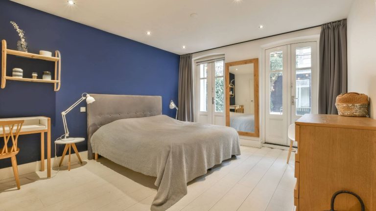 Discover the latest color trends in this room, ready for a fresh coat from interior painting services. The space is ideal for experimenting with new shades, perfect for those searching for interior painting near me or interior house painters near me to bring the latest styles into their home.