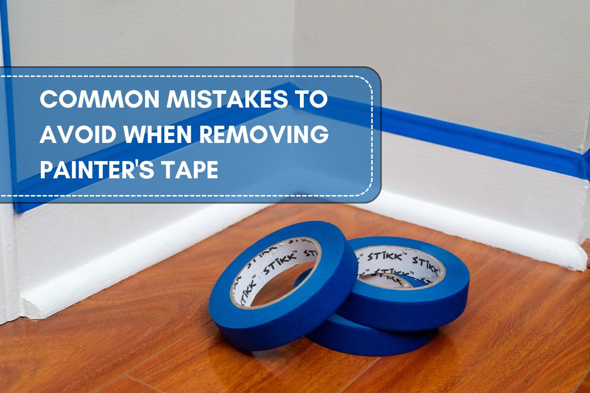 When to Remove Painters Tape