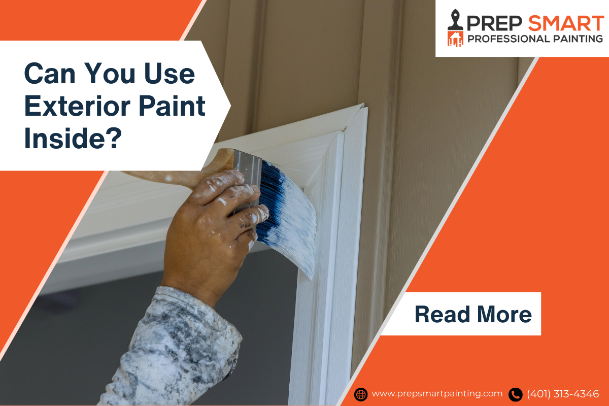 Can You Use Exterior Paint Inside?