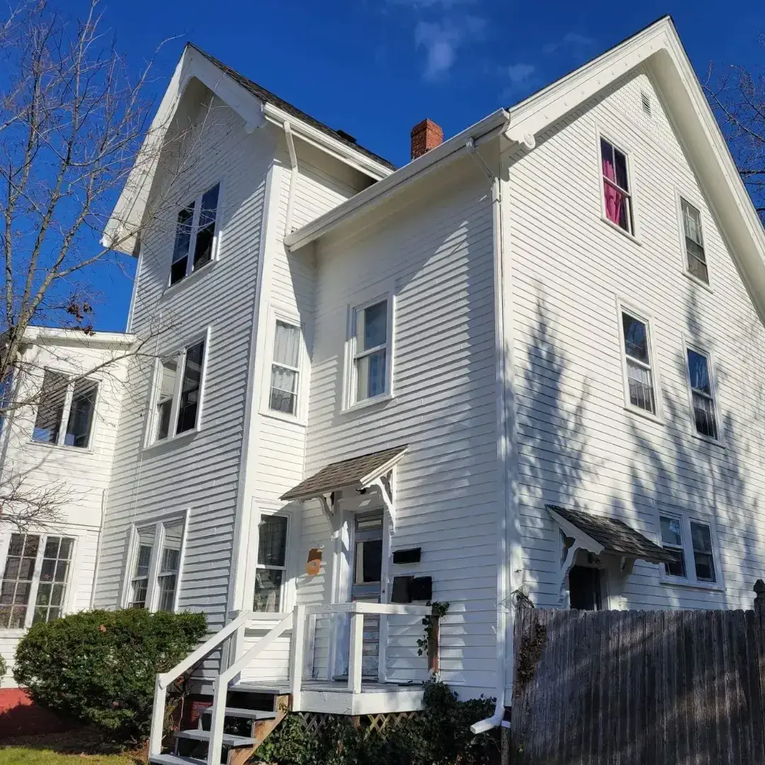 home exterior after professional painting