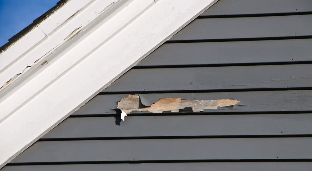 how to fix peeling paint on exterior wood trim